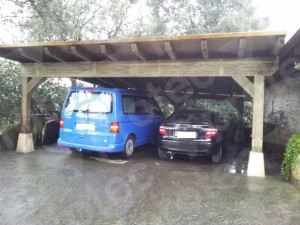 Lee más sobre el artículo Cubierta para Coches en Casa Rural Sosola