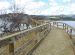 Lee más sobre el artículo Pasarela en Embalse de Alloz