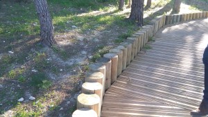 Read more about the article Parque con rollizos XXL D.200mm